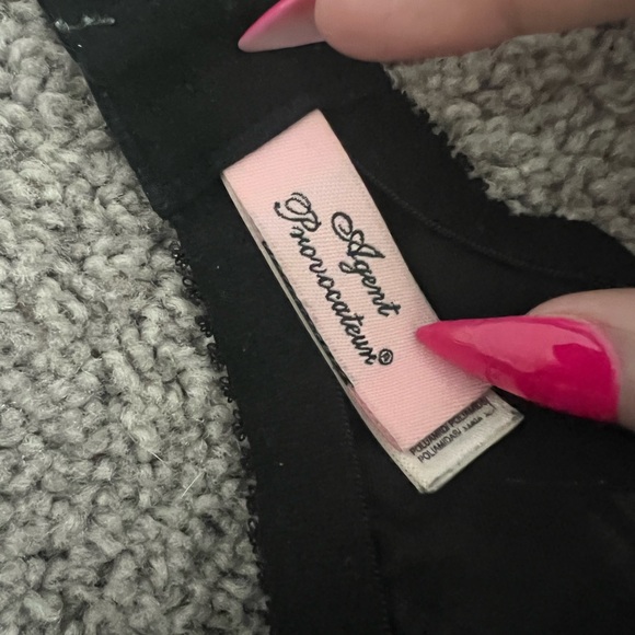 Agent Provocateur 38E Black Lace Bra - Picture 6 of 6